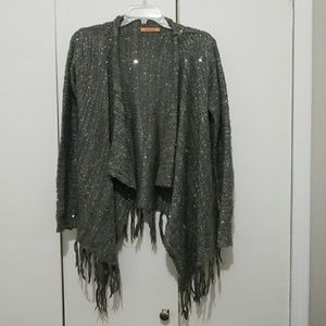 Gray Twinkle Cardigan